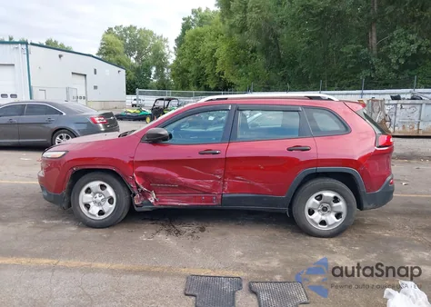 2015 Jeep Cherokee Sport from USA, damaged, VIN 1C4PJMAS4FW736576